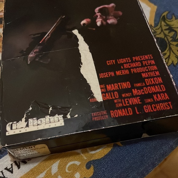 ULTRA RARE horror vhs MAYHEM - Picture 3 of 7